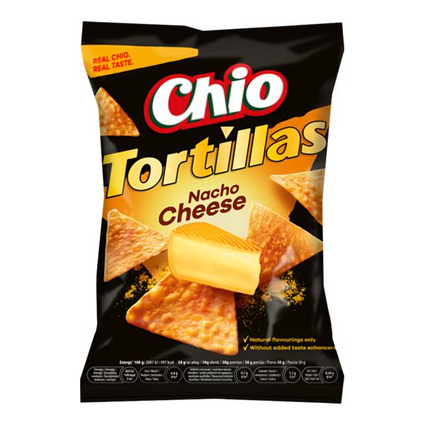 Chio Tortillas Kukuřičný snack s příchutí sýra