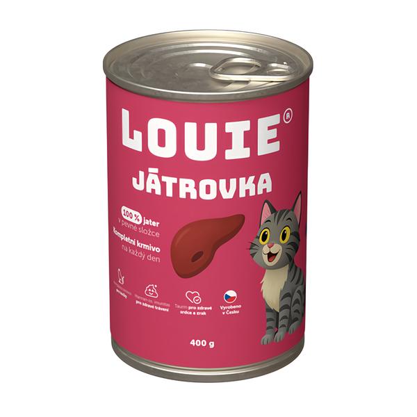 Louie konzerva pro kočky - játrovka