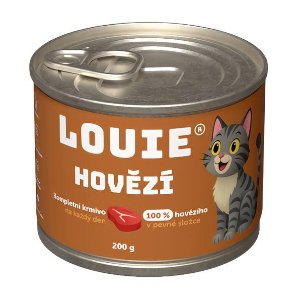 Louie konzerva pro kočky - hovězí