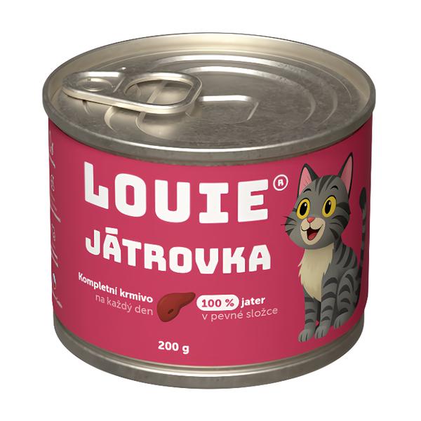 Louie konzerva pro kočky - játrovka