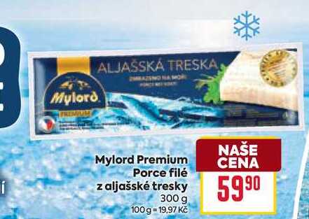 Mylord Premium Porce filé z aljašské tresky 300g