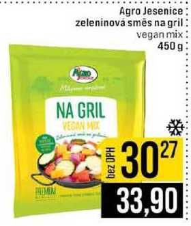 Agro Jesenice zeleninová směs na gril vegan mix 450 g