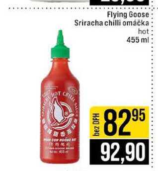 Flying Goose Sriracha chilli omáčka hot 455 ml