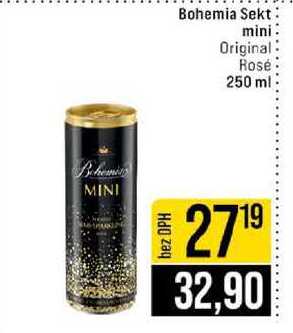 Bohemia Sekt mini Original Rosé 250 ml 