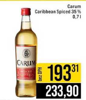 Carum Caribbean Spiced 35% 0,7l