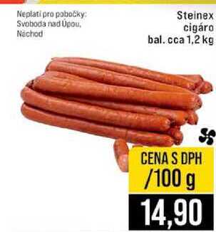 Steinex cigáro bal.cca 1,2 kg 100g