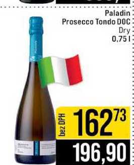 Paladin Prosecco Tondo DOC Dry 0,75l