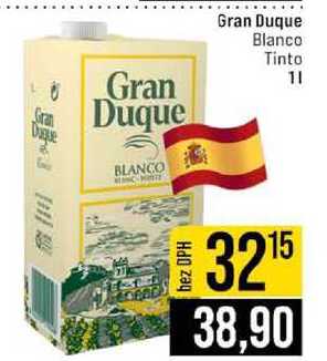Gran Duque Blanco Tinto 1l