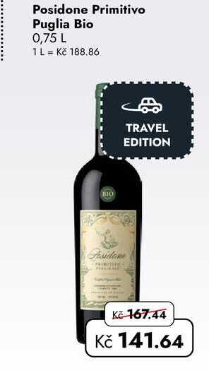 Posidone Primitivo Puglia Bio 0,75 L