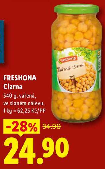 FRESHONA Cizrna, 540 g