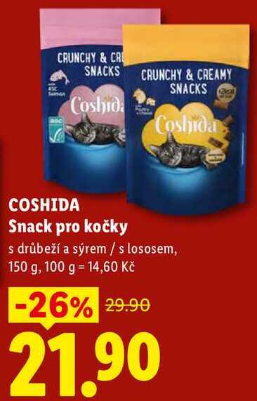 COSHIDA Snack pro kočky, 150 g