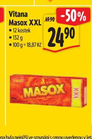 Vitana Masox XXL 12 kostek 132 g 