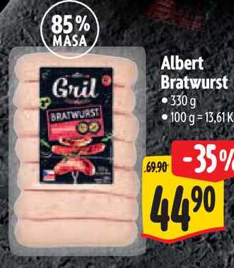 Albert Bratwurst 330 g