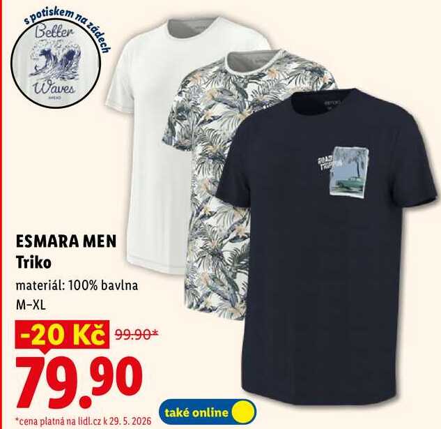 ESMARA MEN Triko 