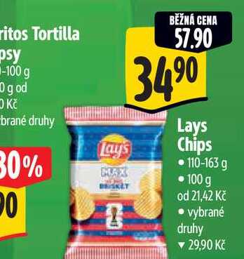 Lays Chips 110-163 g