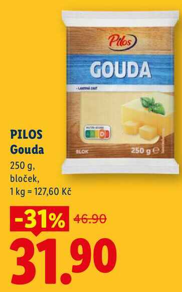 PILOS Gouda, 250 g
