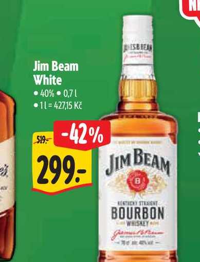 Jim Beam White 0,7 l