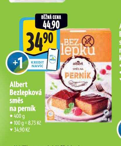   Albert Bezlepková směs na perník 400g  