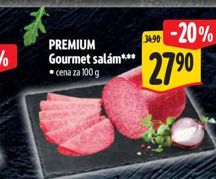 PREMIUM Gourmet salám 100 g