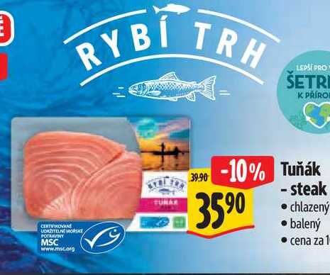 Tuňák steak 100 g