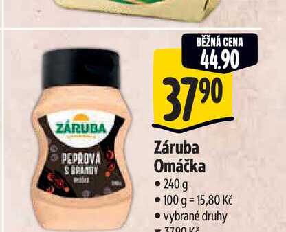 Záruba Omáčka 240g