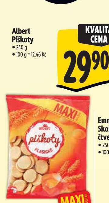 Albert Piškoty 240g