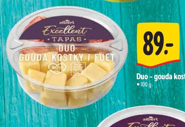 Duo - gouda kostky 100 g