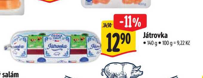 Játrovka 140 g
