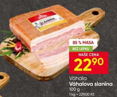 Váhala Váhalova slanina 100 g