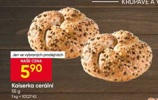 Kaiserka cerální 55 g