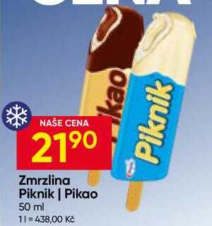 Zmrzlina Piknik, Pikao 50 ml