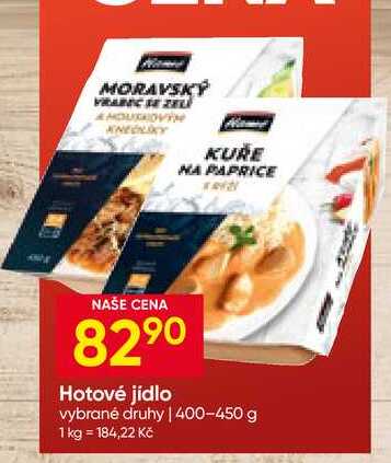 Hamé Hotové jídlo vybrané druhy 400-450 g