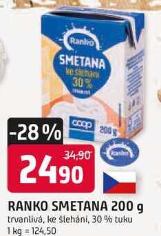 RANKO SMETANA 200 g