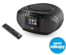 Radiopřijímač DAB+/CD JVC RD-E664B-DAB černý