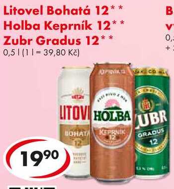 Litovel Bohatá 12, 0,5 l 