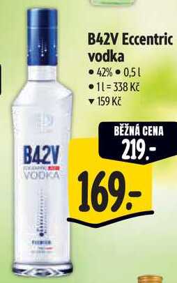 B42V Eccentric vodka, 0,5 l