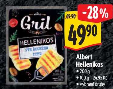 Albert Hellenikos, 200 g