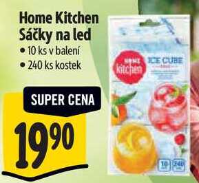 Home Kitchen Sáčky na led, 10 ks 