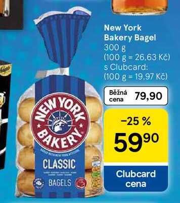 New York Bakery Bagel, 300 g
