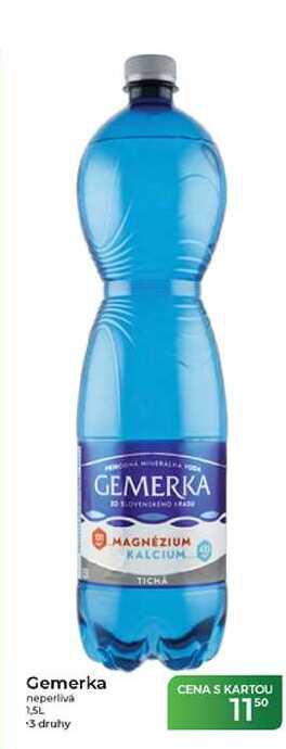 Gemerka neperlivá 1.5 L