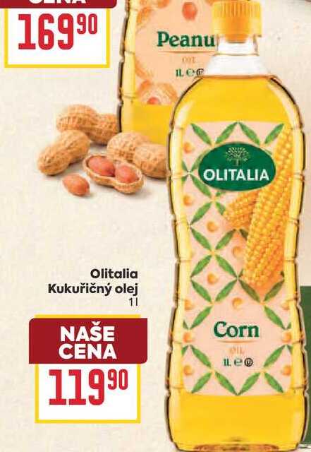 Olitalia Kukuřičný olej 1l