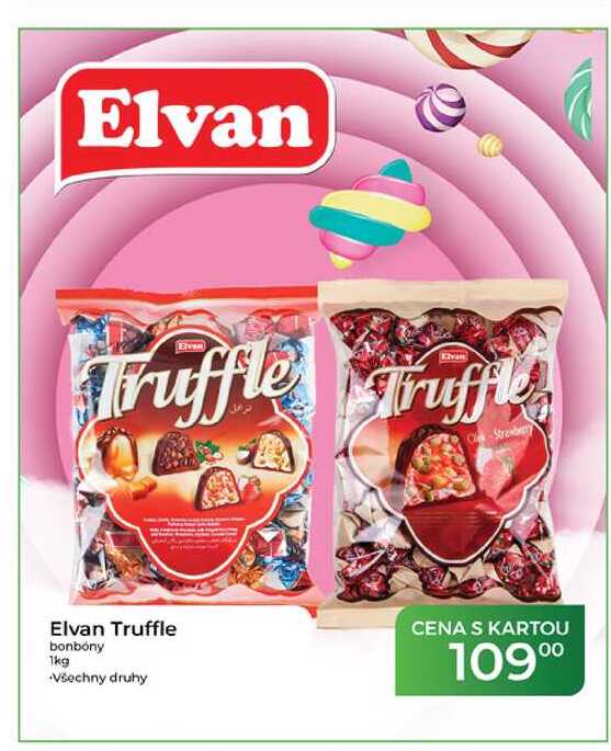 Elvan Truffle bonbóny 1kg