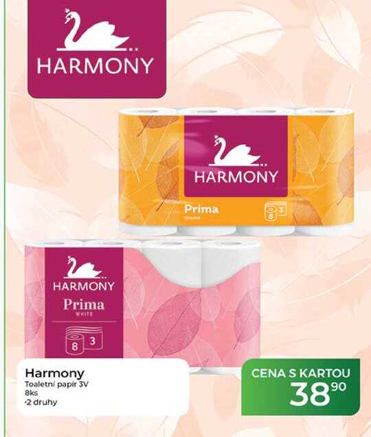 Harmony Toaletni papir 3V 8ks