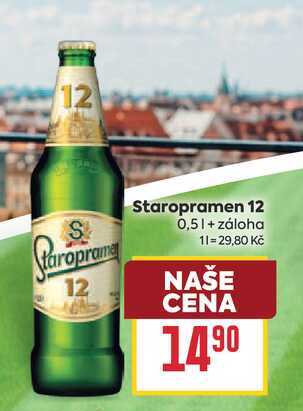 Staropramen 12 0,5l