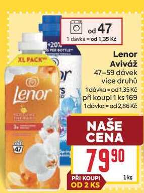 Lenor Aviváž 47-59 dávek