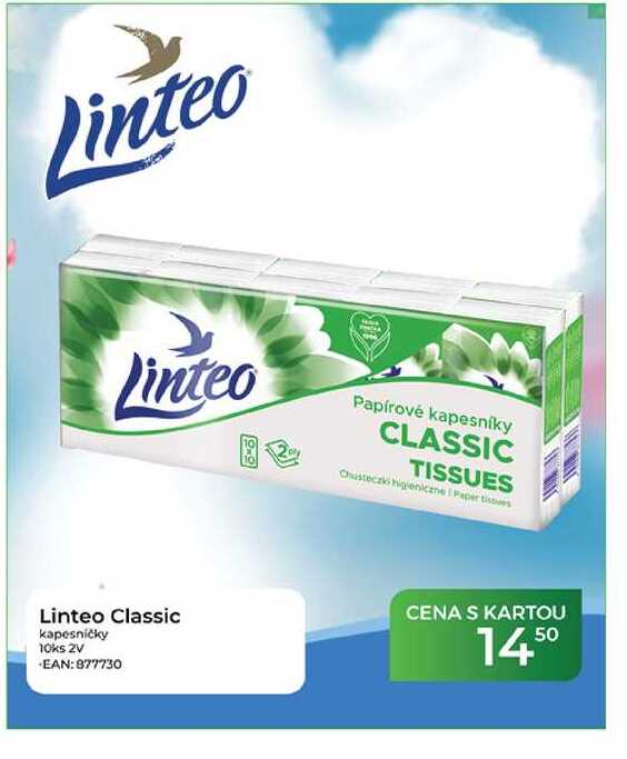 Linteo Classic kapesničky 10ks 2V 