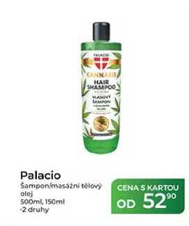 Palacio Šampon/masážní tělový olej 500ml, 150ml  