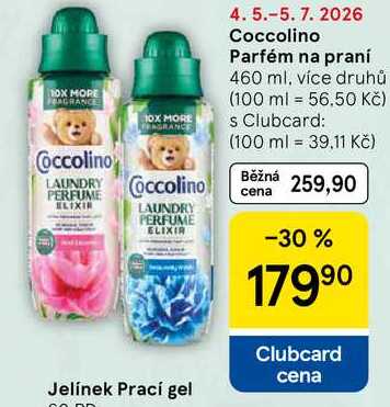 Coccolino Parfém na praní, 460 ml, více druhů  