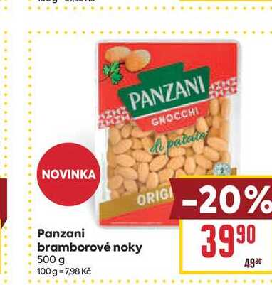 Panzani bramborové noky 500 g