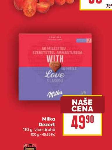 Milka Dezert 110 g